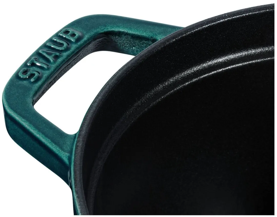 Staub Braadpan Ovaal 31cm Appelblauwzeegroen - afbeelding 4 van 6