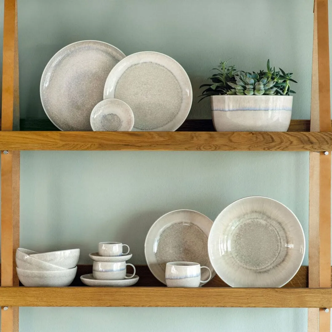 Villeroy & Boch Perlemor Sand Ontbijtborden 6 Stuks - 24cm