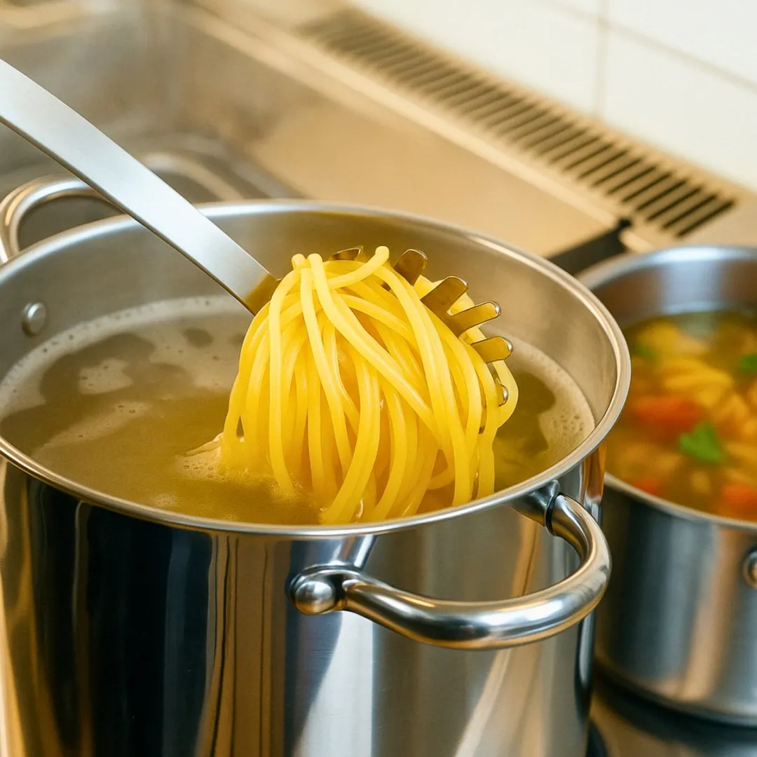 Westmark Spaghettilepel Pro - 39,5cm - Zilver