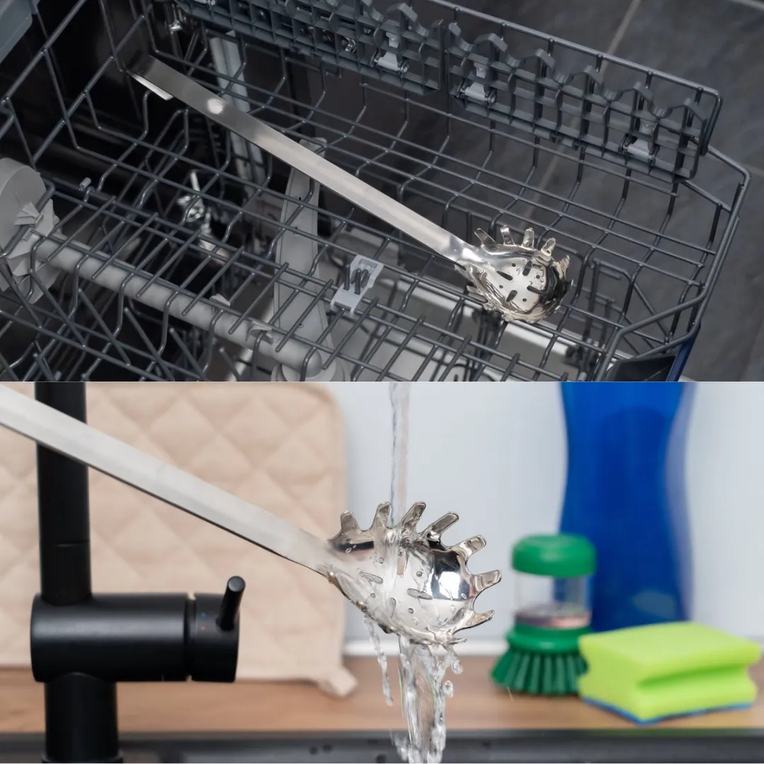 Westmark Spaghettilepel Pro - 39,5cm - Zilver