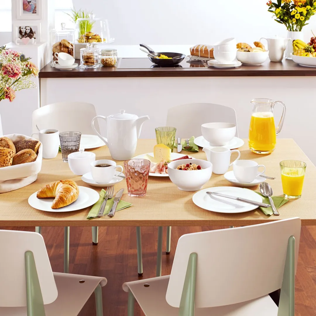 Villeroy & Boch For Me Melkkan & Suikerpot - 2 Stuks