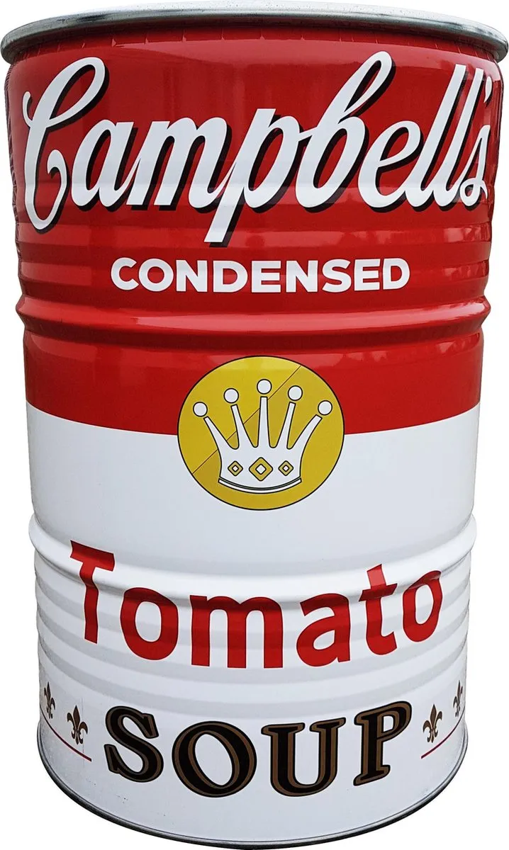 Barrelkings Campbell's Soup Prullenbak & Statafel 2-in-1