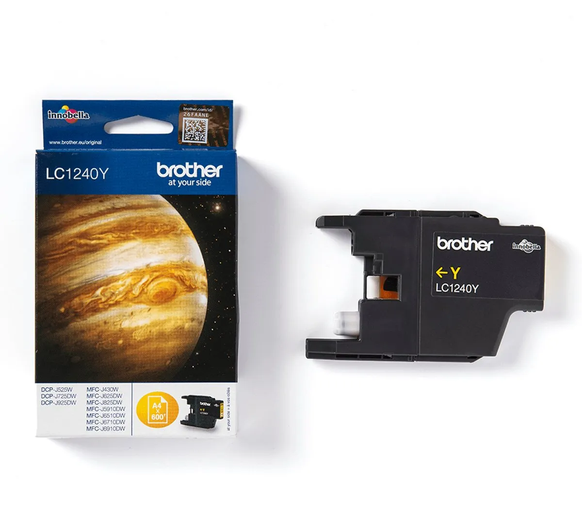 Brother LC-1240Y Inktcartridge - Geel