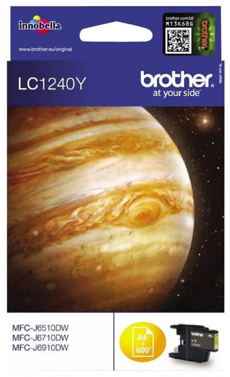 Brother LC-1240Y Inktcartridge - Geel