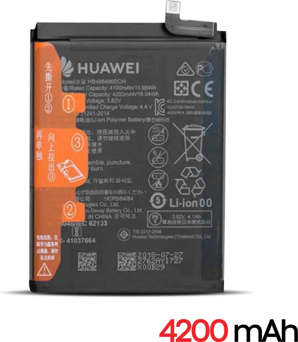 Huawei P30 Pro LCD Touchglas Set - Zwart