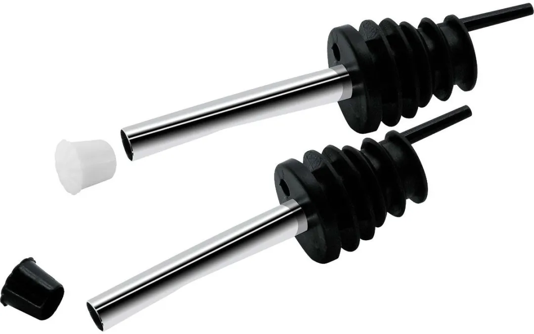 Fackelmann Schenktuiten Set 4 Stuks - Zwart/RVS