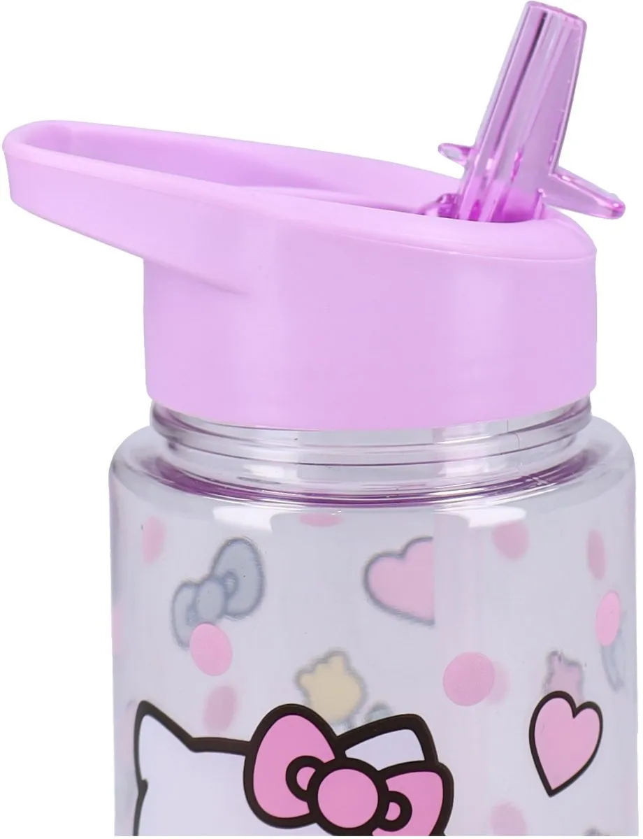 Hello Kitty Drink Up Schoolbeker 450ml - Paars