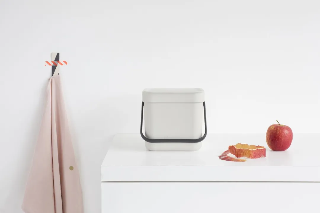 Brabantia Sort & Go Afvalbakje 3L - Light Grey