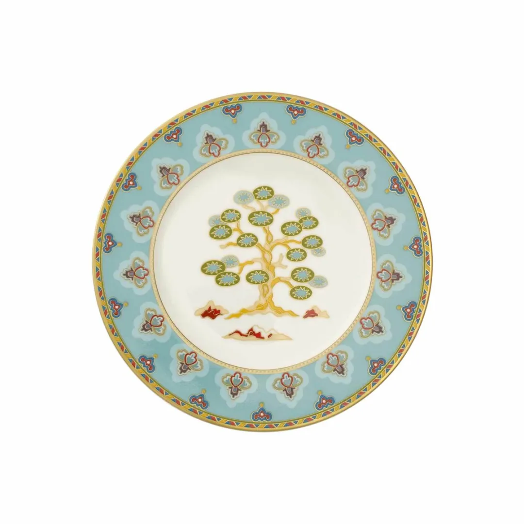 Villeroy & Boch Samarkand Brotteller Aquamarin Ø16,4cm