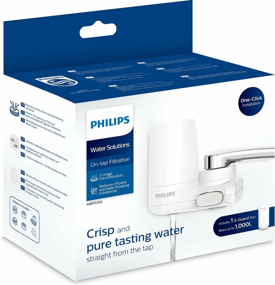 Philips AWP3703 Kraanwaterfilter - Wit - afbeelding 6 van 6