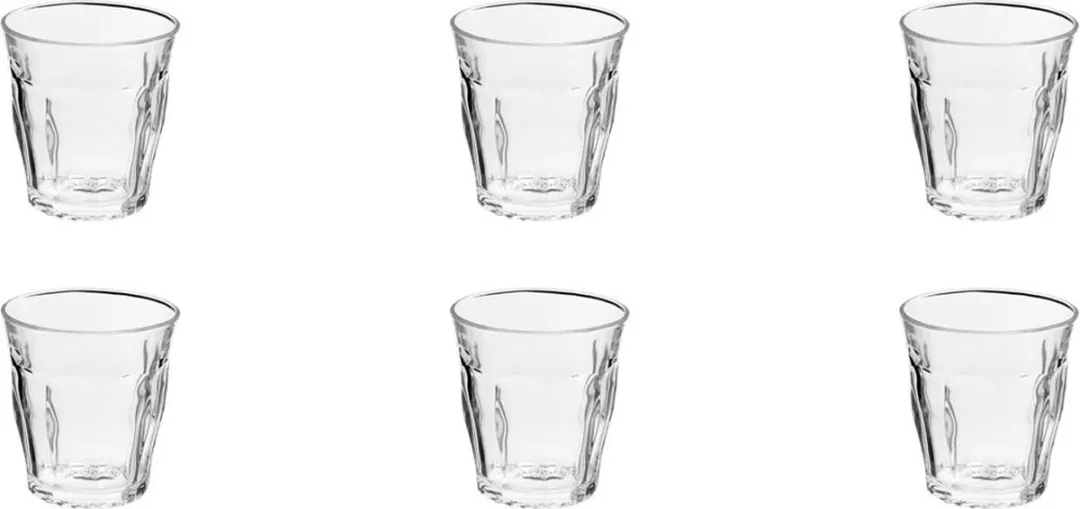 Duralex Picardie Glas 9cl - 6 Stuks