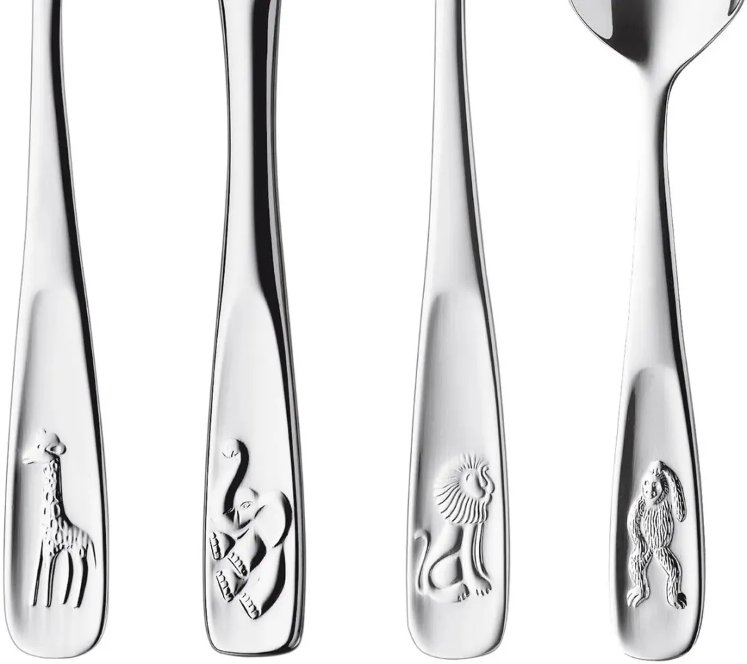 WMF Dieren Kinderbestekset 4-delig - Zilver