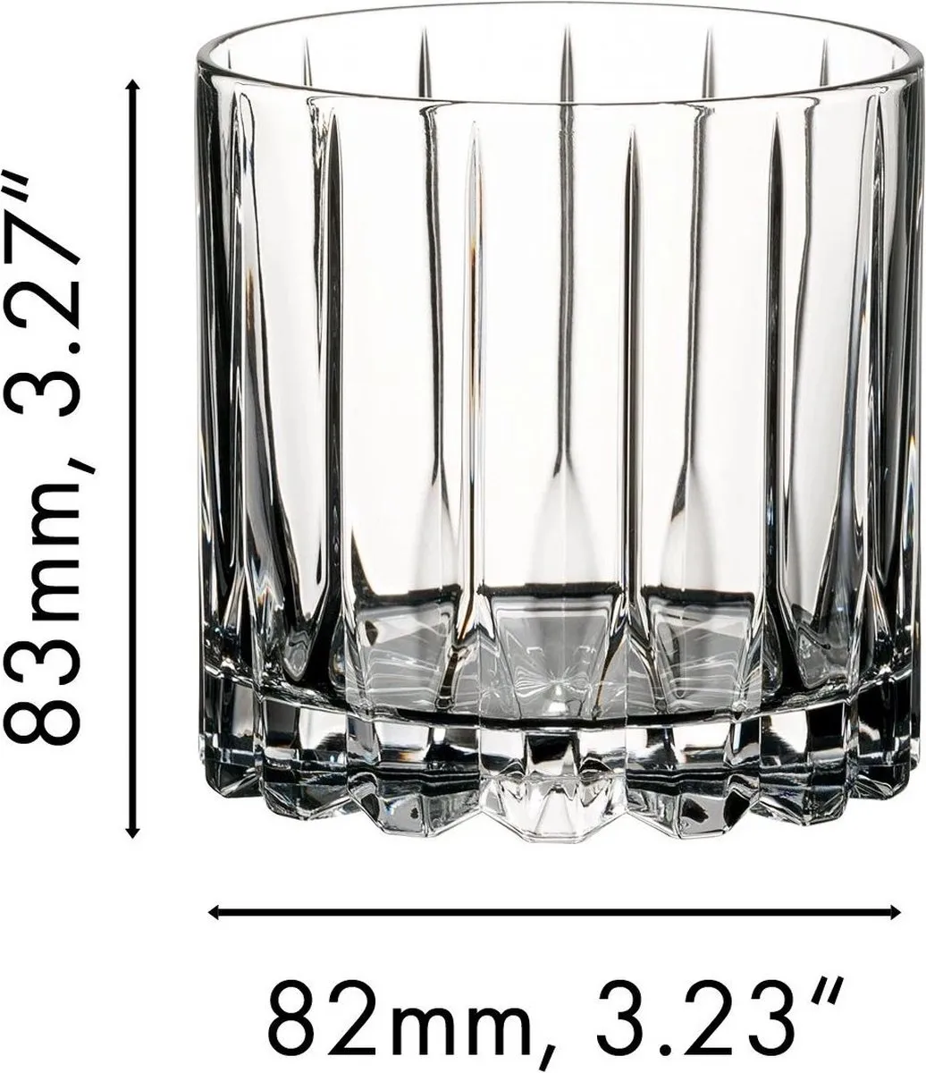 Riedel Glazenset Cocktail & Whiskey Rocks & Highballs - 8 Stuks