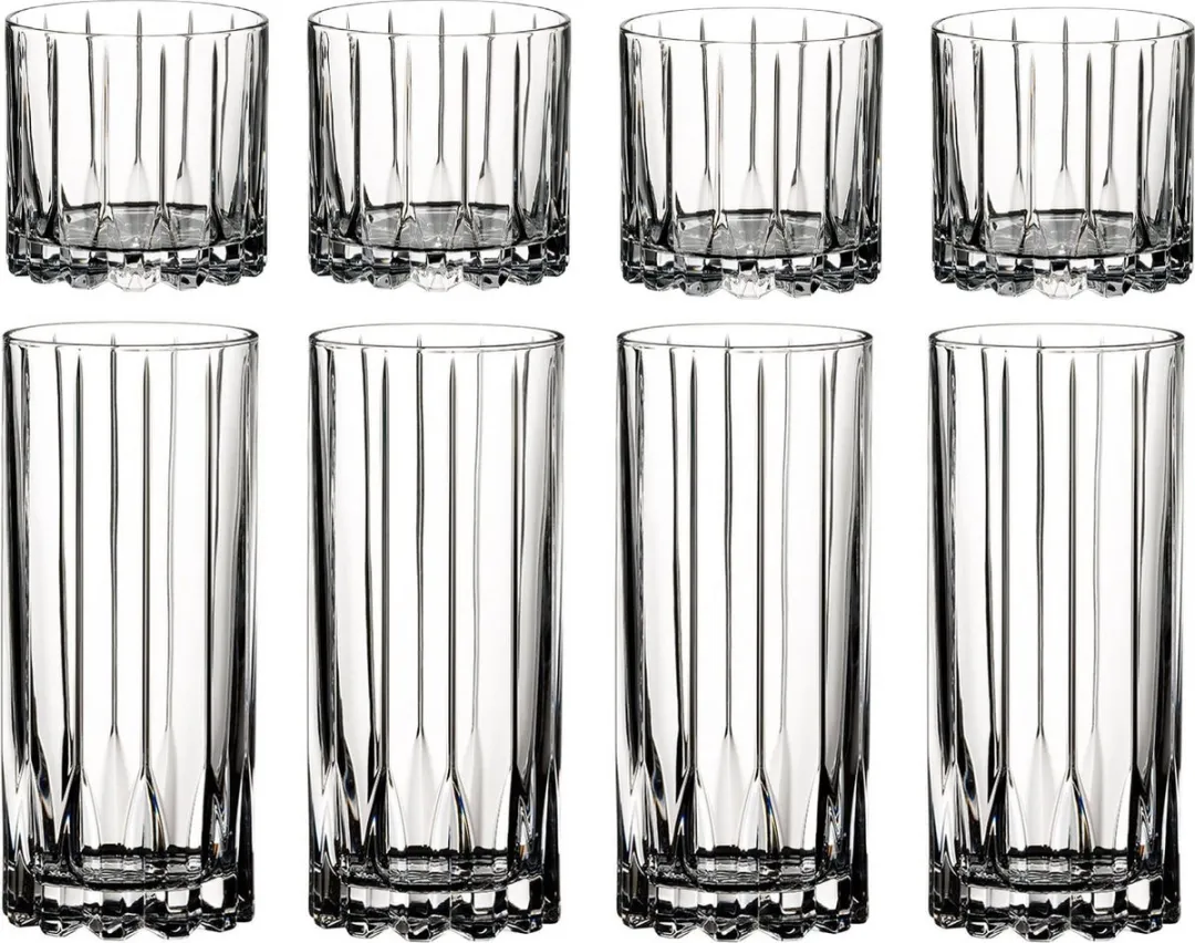 Riedel Glazenset Cocktail & Whiskey Rocks & Highballs
