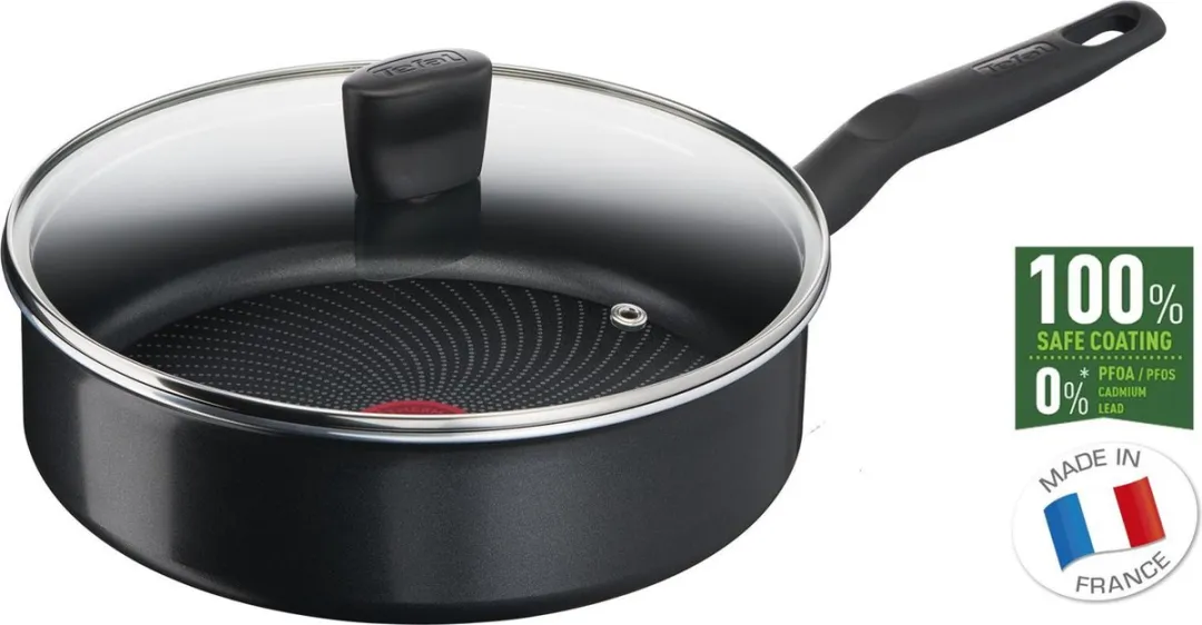 Tefal Start'easy Hapjespan 24cm C2673223 - Zwart
