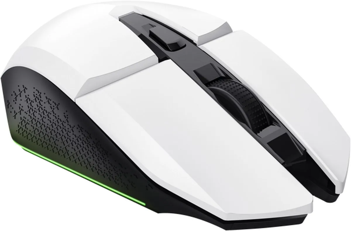 Trust GXT 110W Felox Draadloze Gaming Muis 4800 DPI - Wit - afbeelding 6 van 6