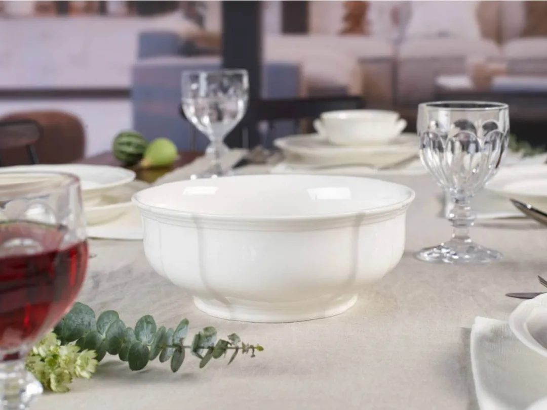 Villeroy & Boch Manoir Slaschaal 21cm - Wit
