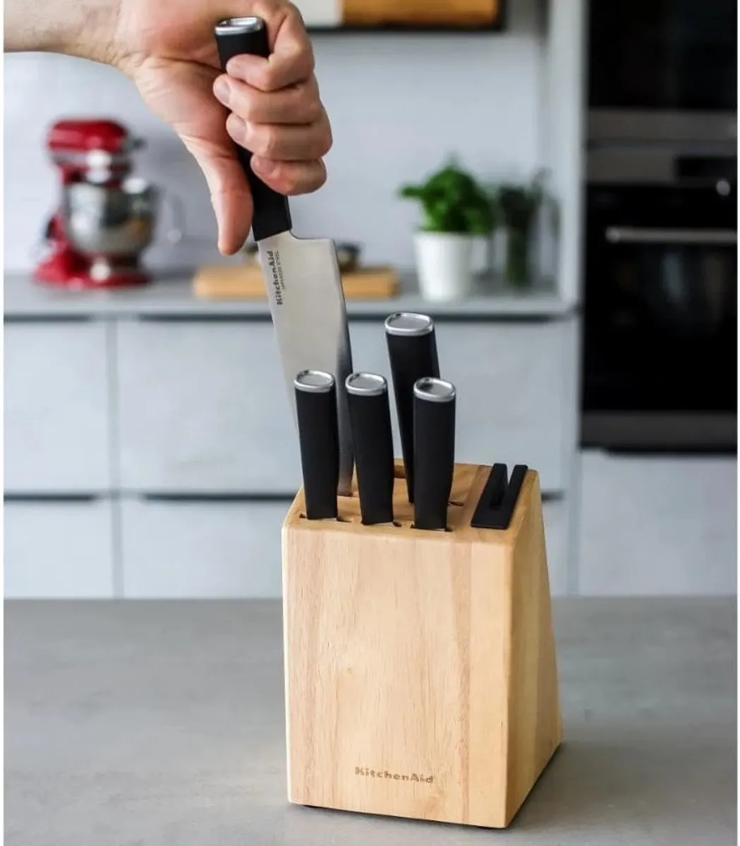 KitchenAid Classic 5-delige messenset Japans staal - 5 Stuks