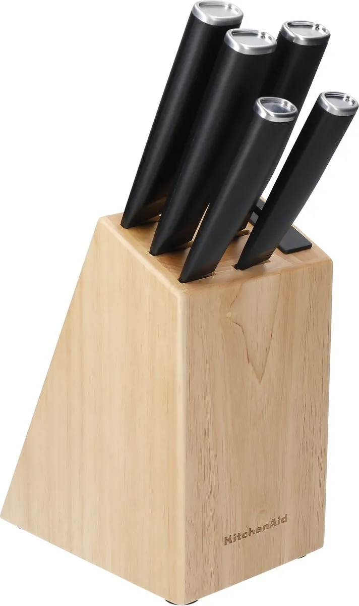 KitchenAid Classic 5-delige messenset Japans staal - 5 Stuks