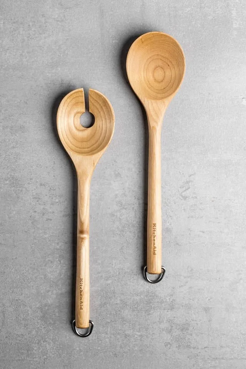KitchenAid Slabestek Core Berkenhout 2-delig 33cm