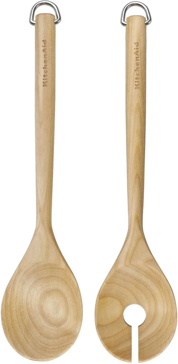 KitchenAid Slabestek Core Berkenhout 2-delig 33cm