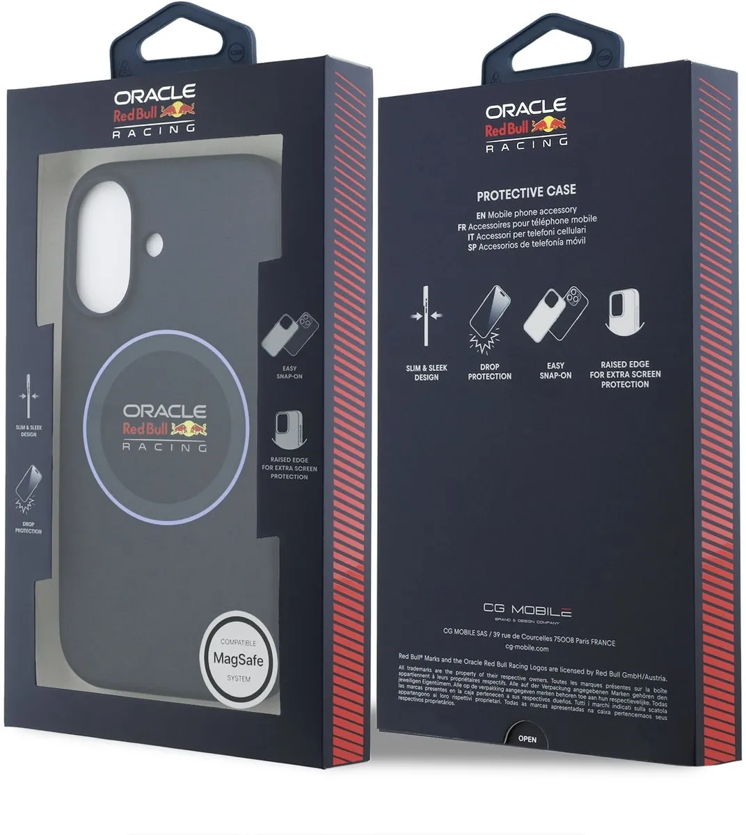 Red Bull Racing iPhone 17 Hoesje - Navy - MagSafe - 13950