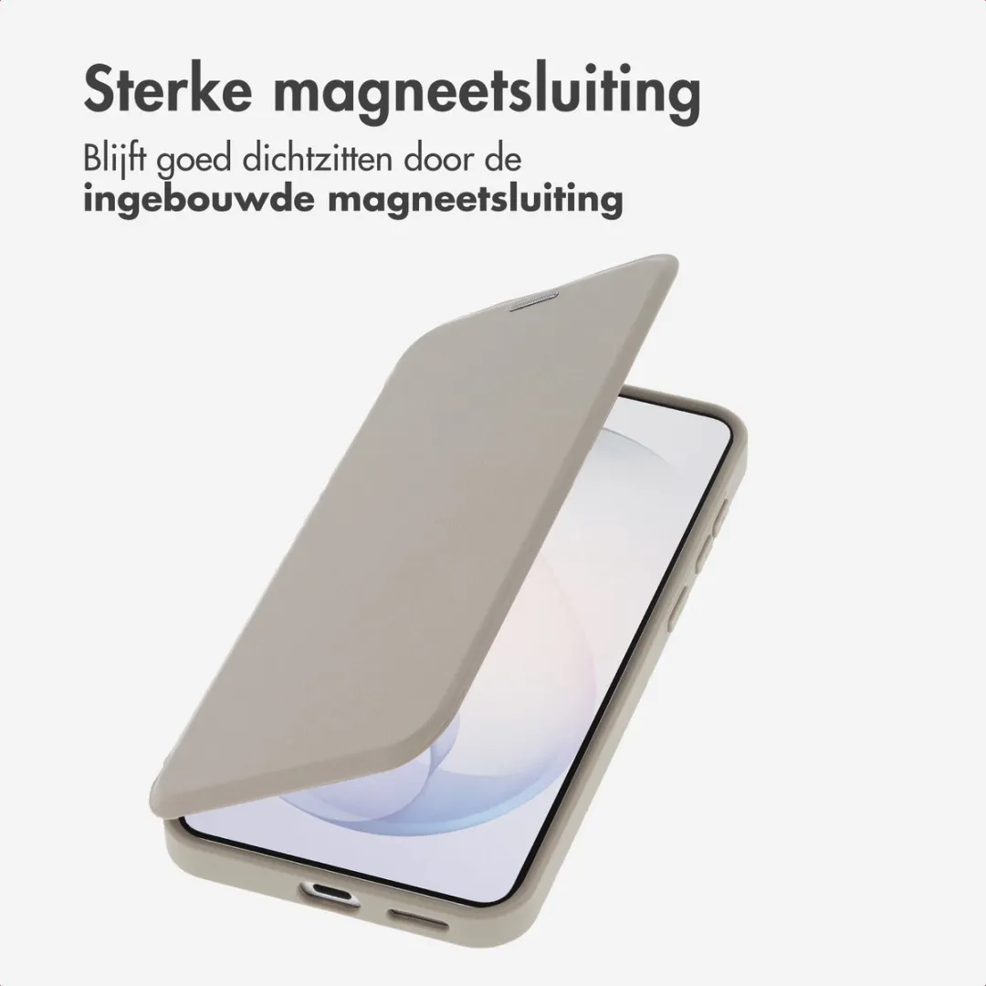 Imoshion Hoesje Samsung Galaxy S26 Beige - MagSafe 2 Pasjes