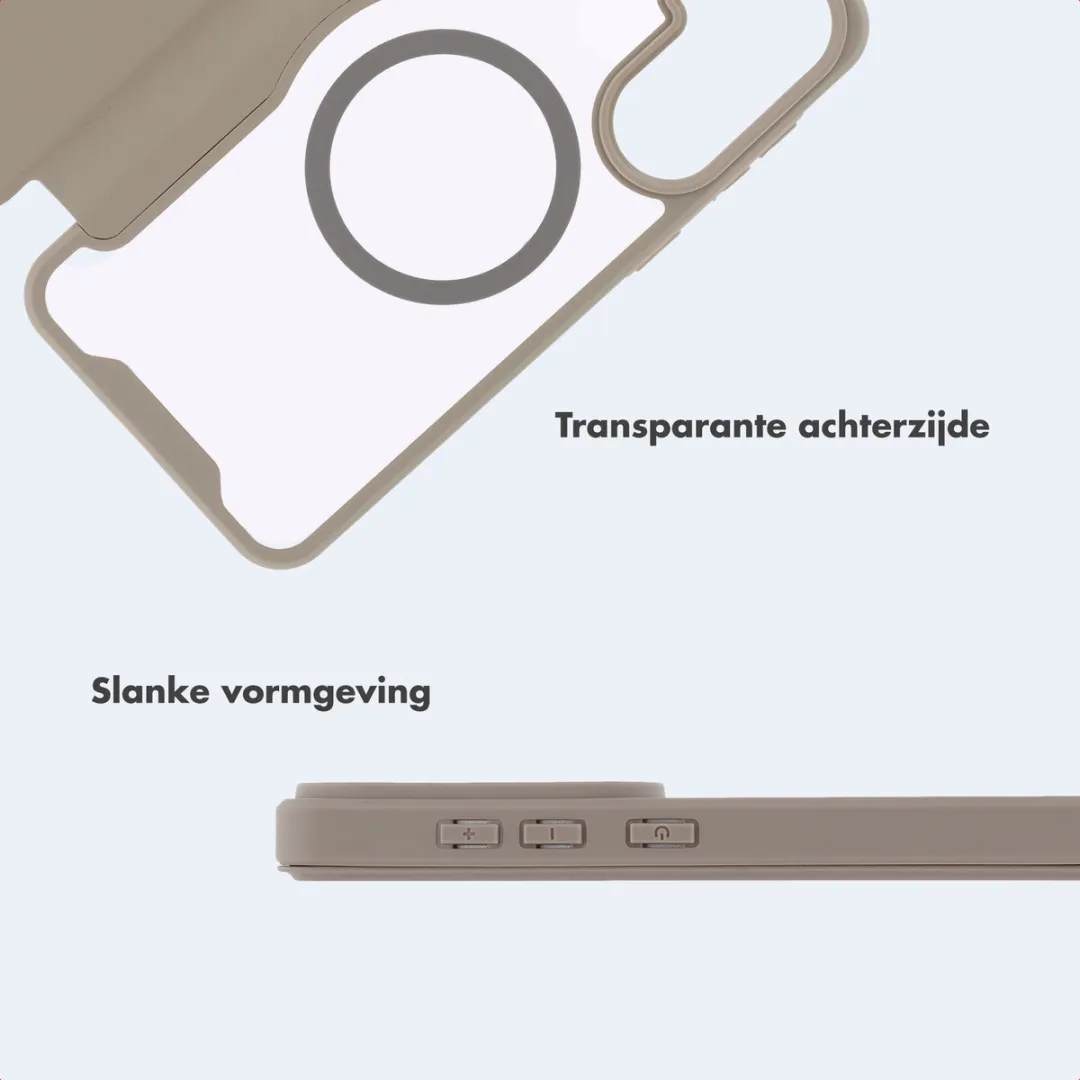Imoshion Hoesje Samsung Galaxy S26 Beige - MagSafe 2 Pasjes