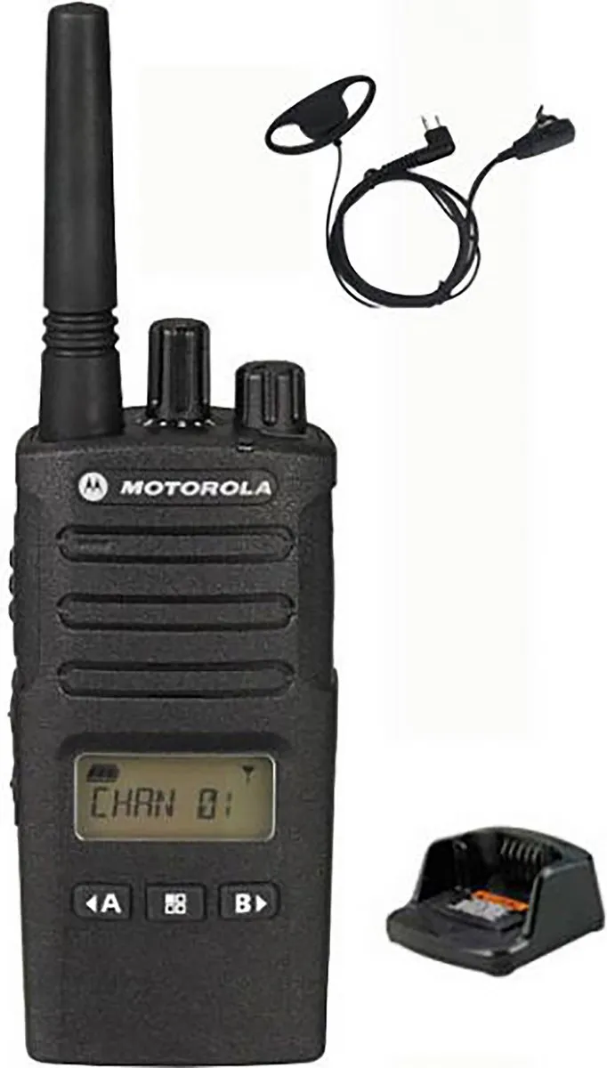 Motorola XT460 PMR446 Portofoon - 16 Kanalen - Zwart