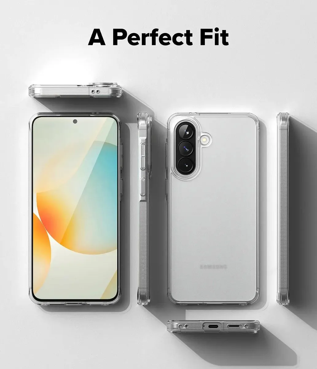 Ringke Fusion Hoesje Samsung Galaxy A57 - Antikrascoating - Matte Transparant