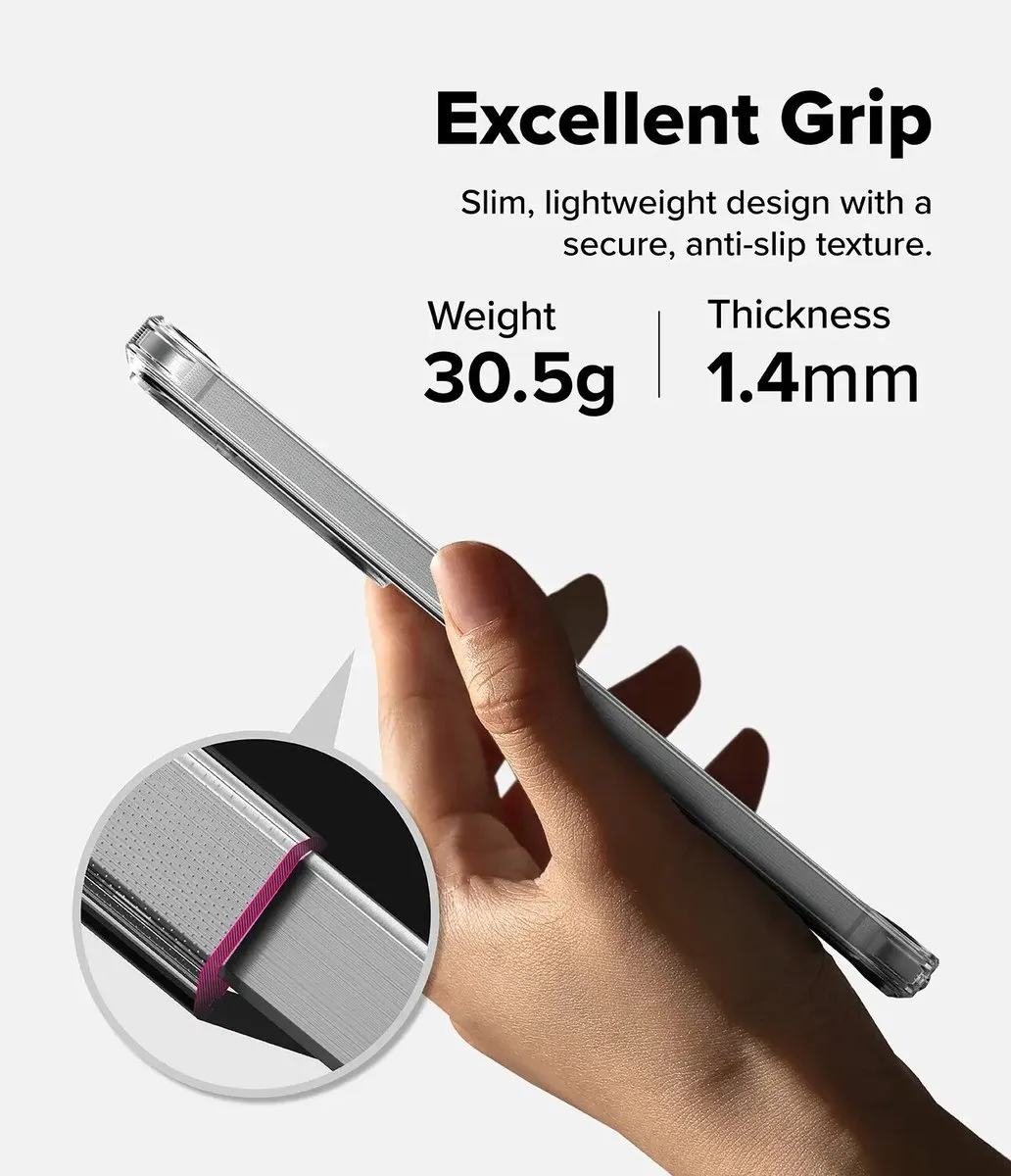 Ringke Fusion Hoesje Samsung Galaxy A57 - Antikrascoating - Matte Transparant