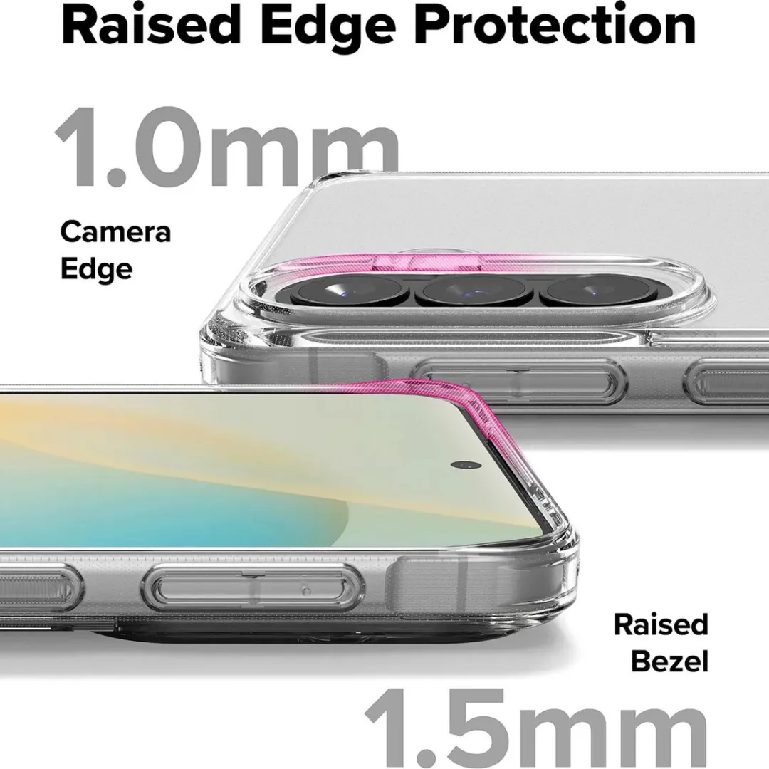 Ringke Fusion Hoesje Samsung Galaxy A57 - Antikrascoating - Matte Transparant