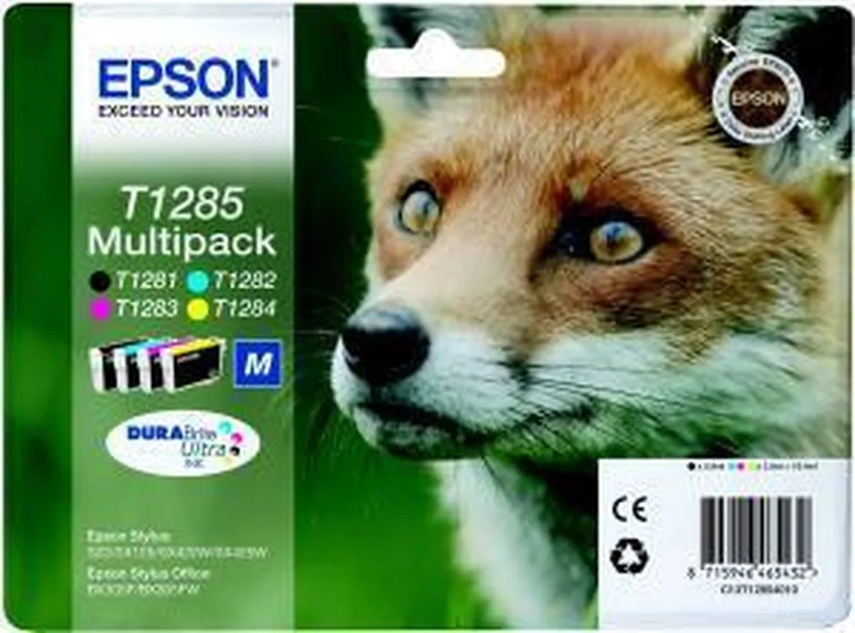Epson T1285 Inktcartridges Multipack - 4 Stuks