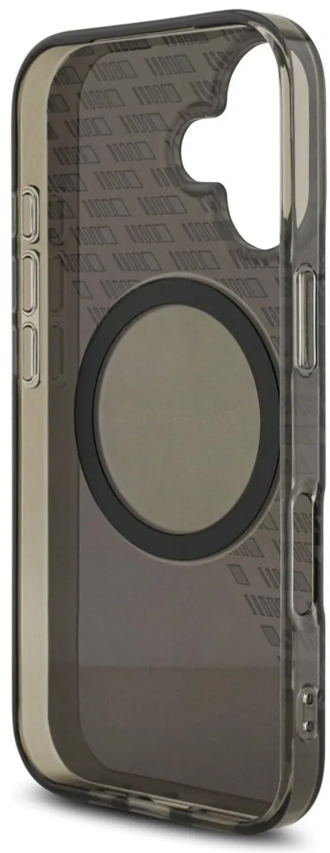 Mercedes AMG iPhone 17 Pro Hoes - Transparant Zwart