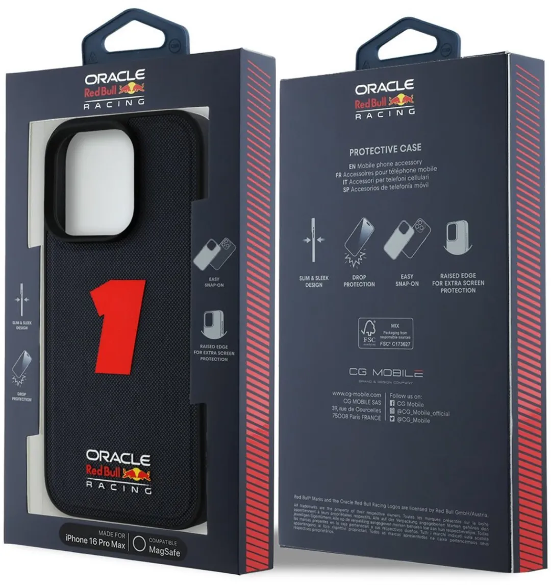 Red Bull Racing iPhone 16 Pro Max Hoesje - Magsafe - Navy