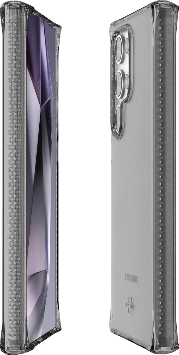 ITSKINS Galaxy S25 Ultra Level 2 SpectrumClear Hoesje - Schokbestendig - Zwart