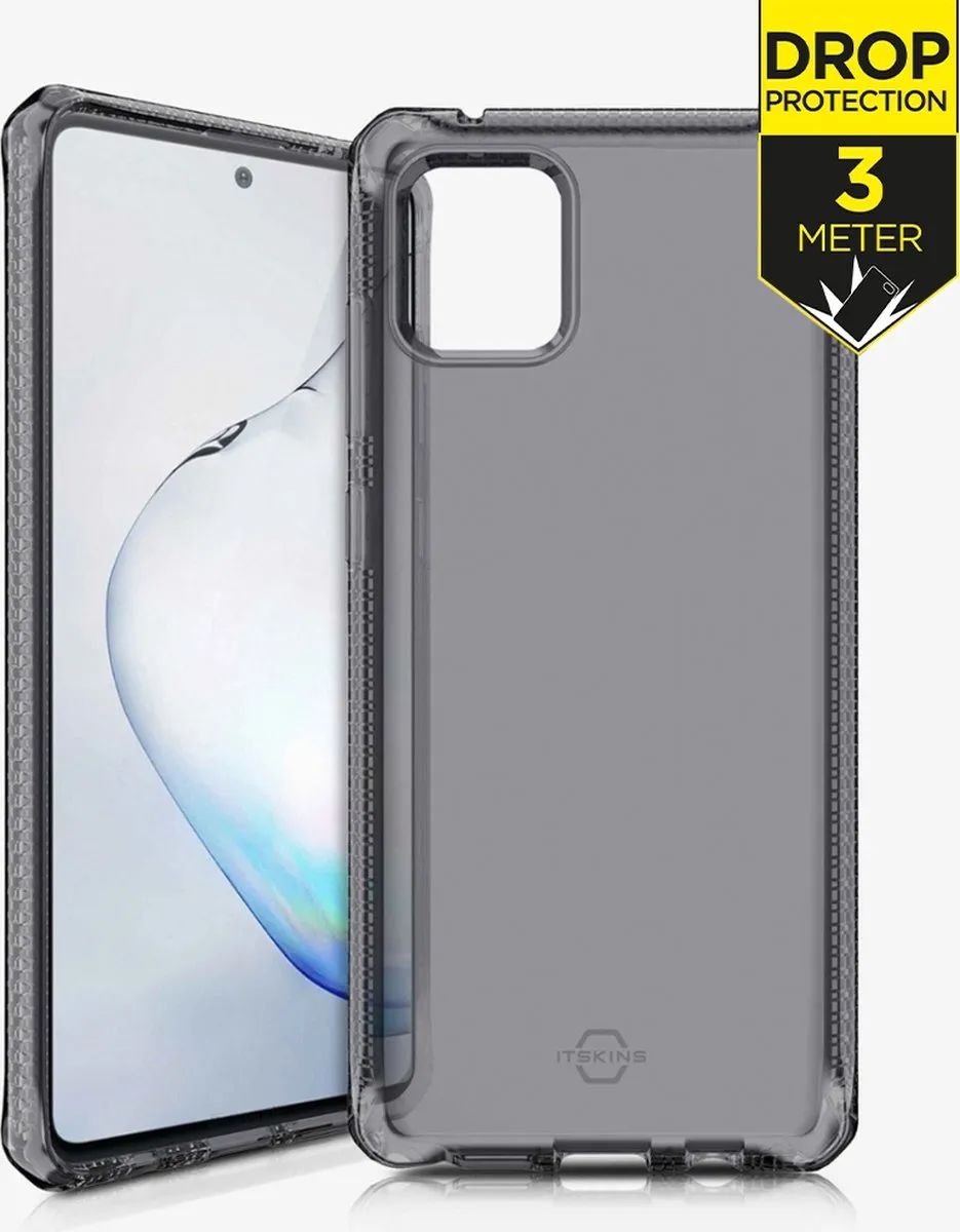 Itskins Hoesje Samsung Galaxy Note 10 Lite - Zwart