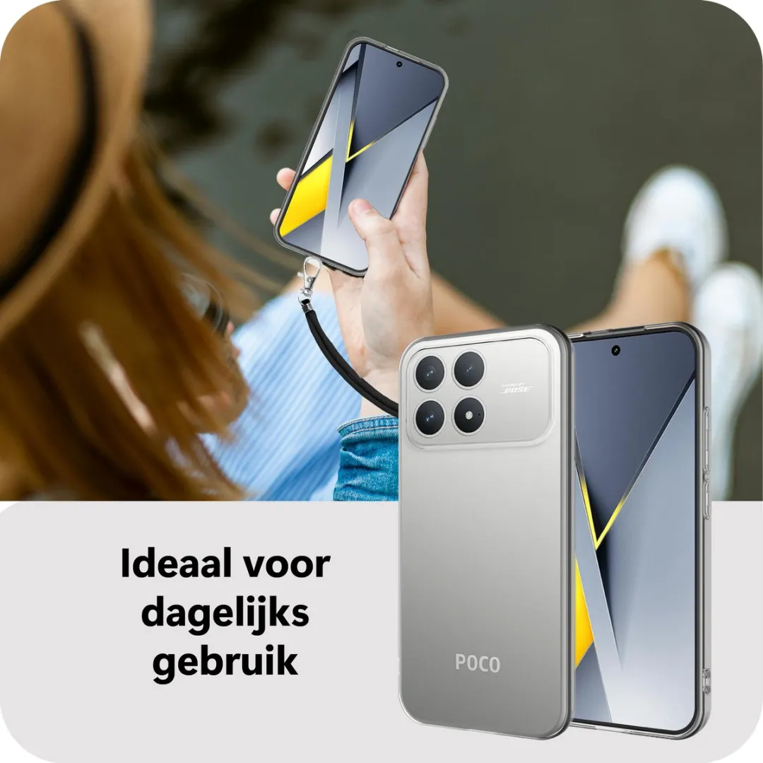 Just in Case Hoesje MXM2863KL0L - Xiaomi Poco F2 Pro - Transparant