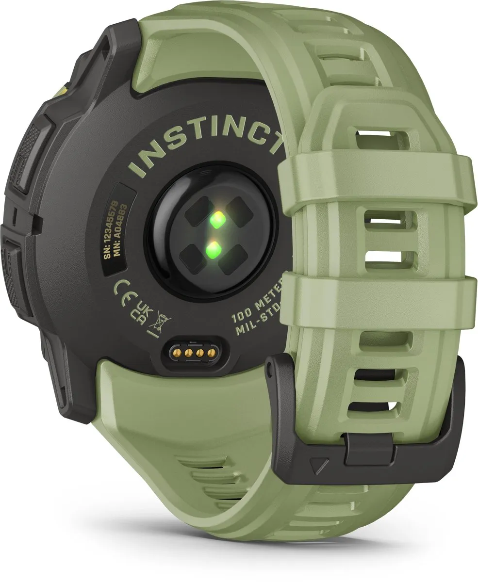 Garmin Instinct 3 Smartwatch - 50mm AMOLED Fern Green - afbeelding 6 van 6