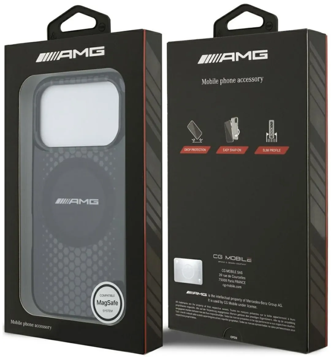Mercedes-Benz Backcase Hoesje iPhone 17 Pro - Transparant - TPU