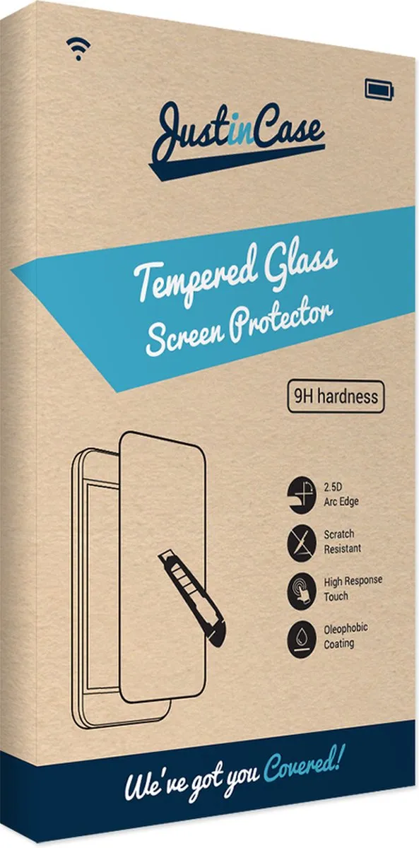 Just in Case Motorola Moto E40 Tempered Glass Screenprotector - Transparant