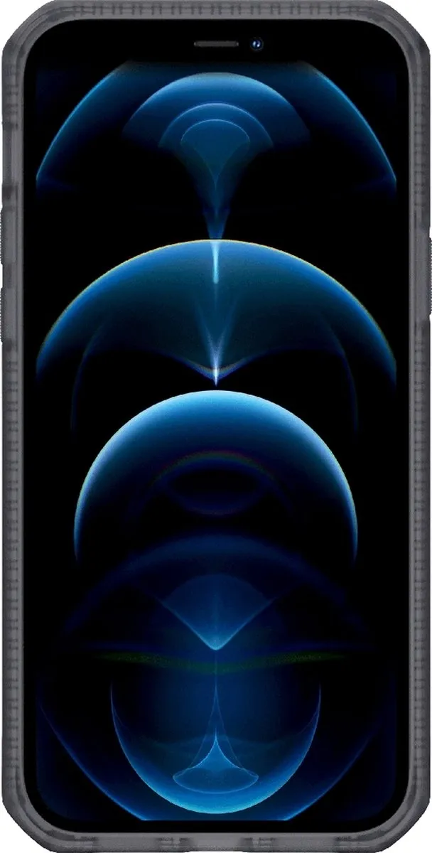 Itskins HybridFrost Hoesje iPhone 12 Pro Max AP4P-HYBMK-BKTR - Zwart