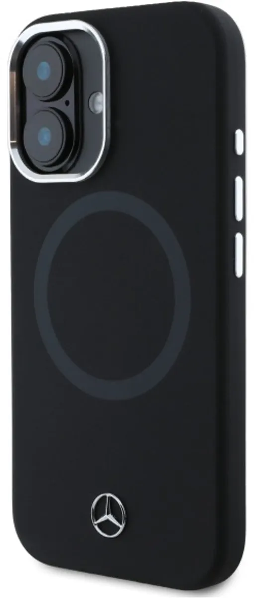 Mercedes Case Siliconen Tonal Logo iPhone 16 6.1 - Magsafe - Transparent - afbeelding 6 van 6