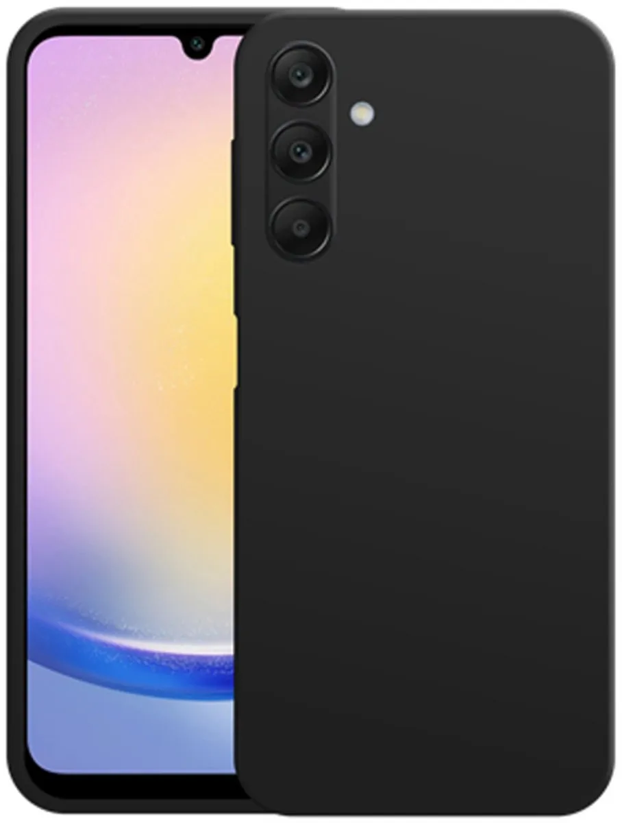 Just in Case Hoesje Samsung Galaxy A25 8326706 - Zwart
