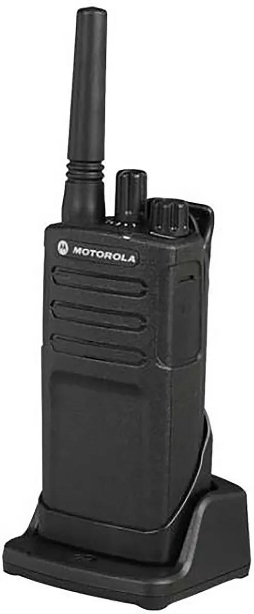 Motorola XT420 Portofoons - 6 Stuks (met multilader) - Zwart