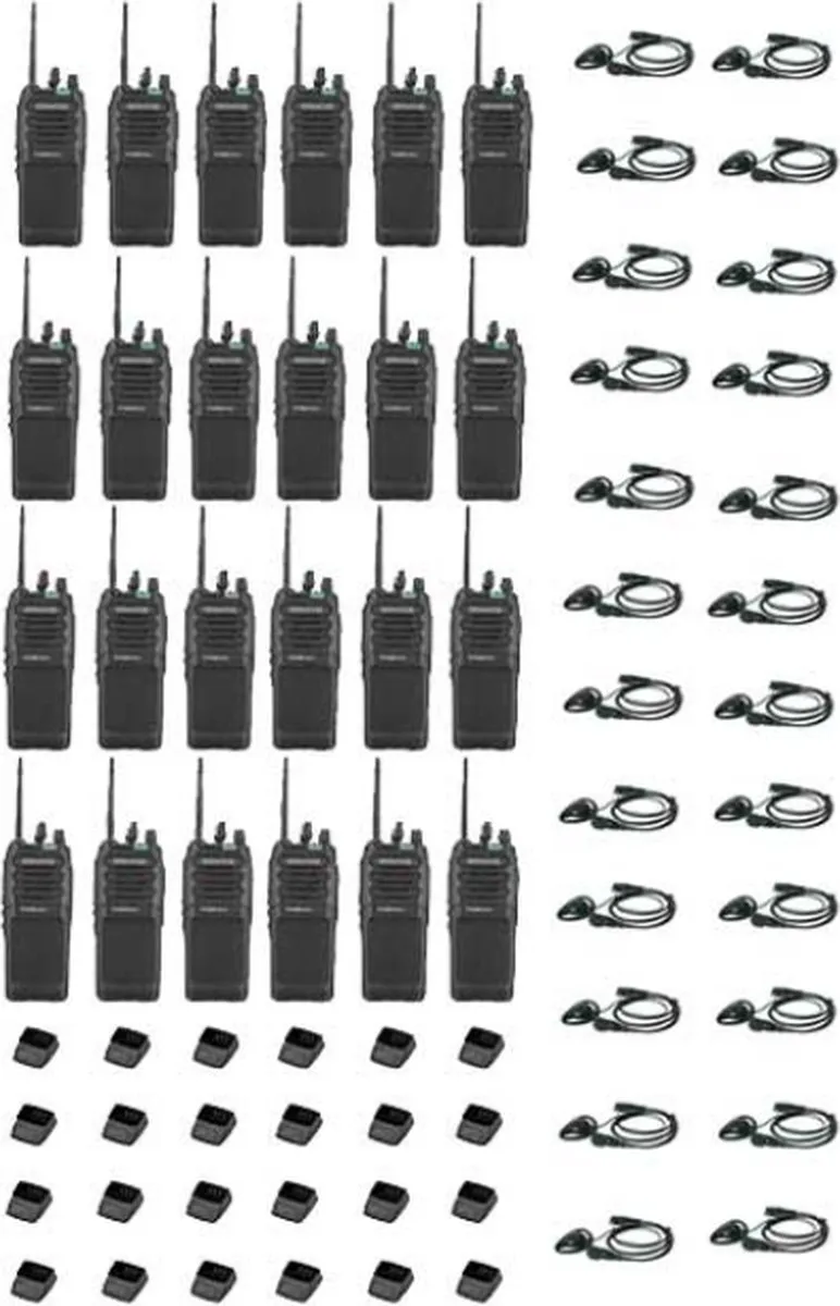 Kenwood TK-3701D Portofoonset - 24 Stuks - Zwart - afbeelding 6 van 6