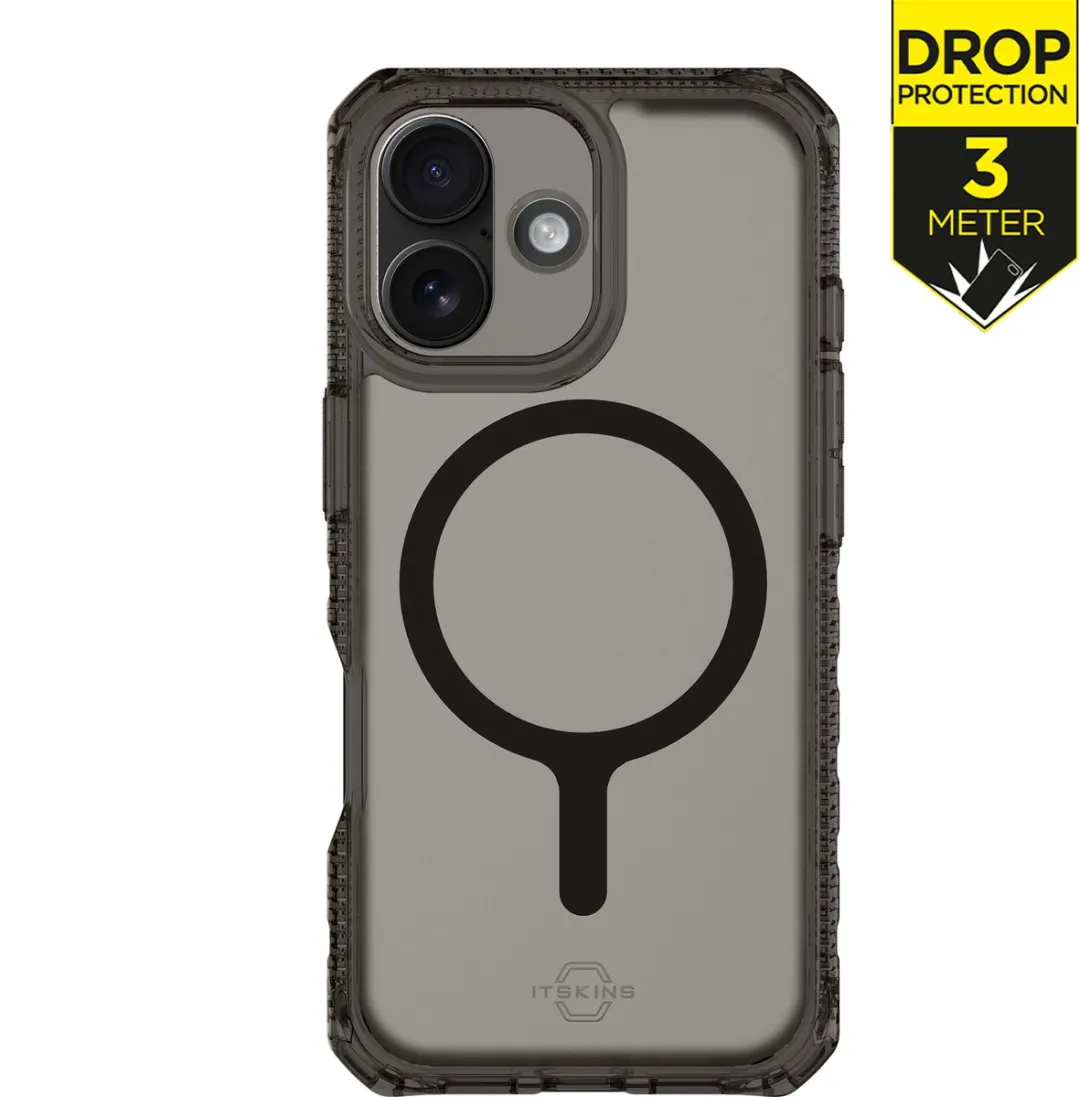 ITSKINS iPhone 17 MagSafe Hardcase Level 2 HybridMagFrost R AP7N-HMFRT-BLCK