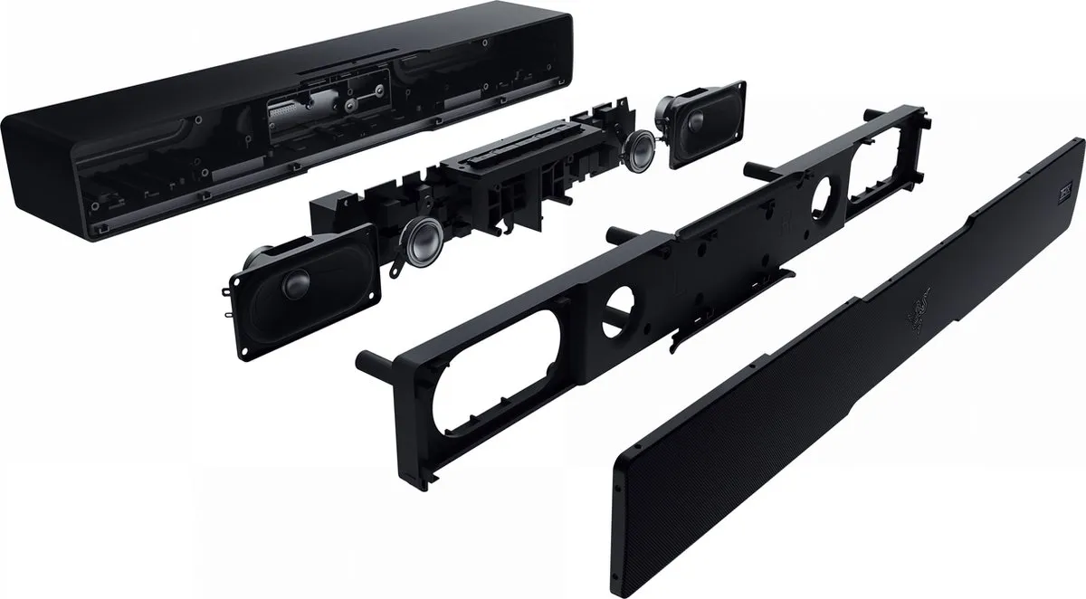 Razer Leviathan V2 Soundbar - 7.1 Surround - RGB - Zwart