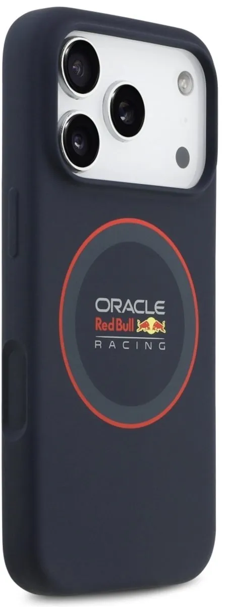 Red Bull Racing Siliconen MagSafe Hoesje iPhone 17 Pro - Ring Back