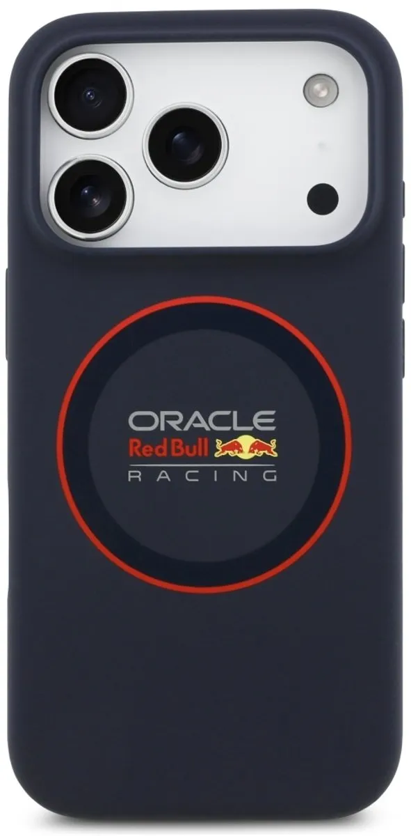 Red Bull Racing Siliconen MagSafe Hoesje iPhone 17 Pro - Ring Back